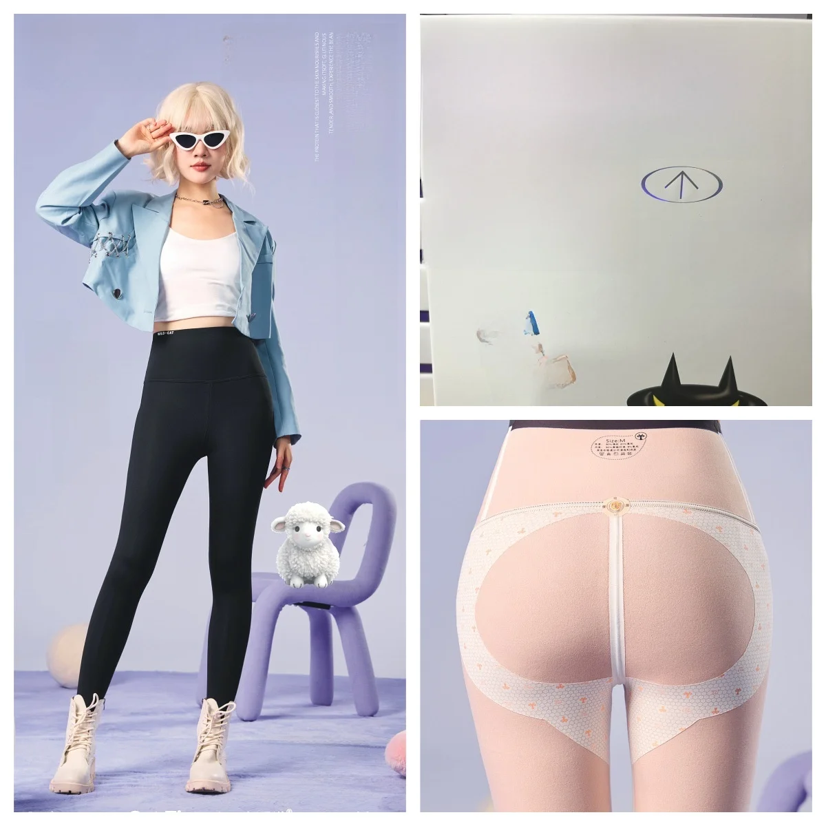 

Брюки для йоги с высокой талией, ковчег, текстура кожи, дизайн Барби, хлопковые брюки с лапшой, женские модные брюки Camere Bot