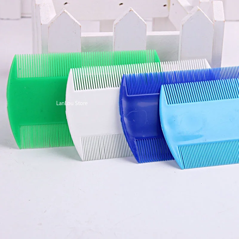 Double Sided Head Lice Comb Protable Fine Tooth Head Lice Flea Nit Hair Combs for Styling Tools Hair Comb Hair Accessories