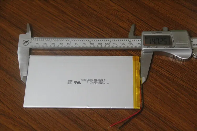 폴리머 OZing N808 태블릿 3572140 대체 PR-3874175 배터리, 6000mAh 충전식 리튬 이온 셀, 3.7V