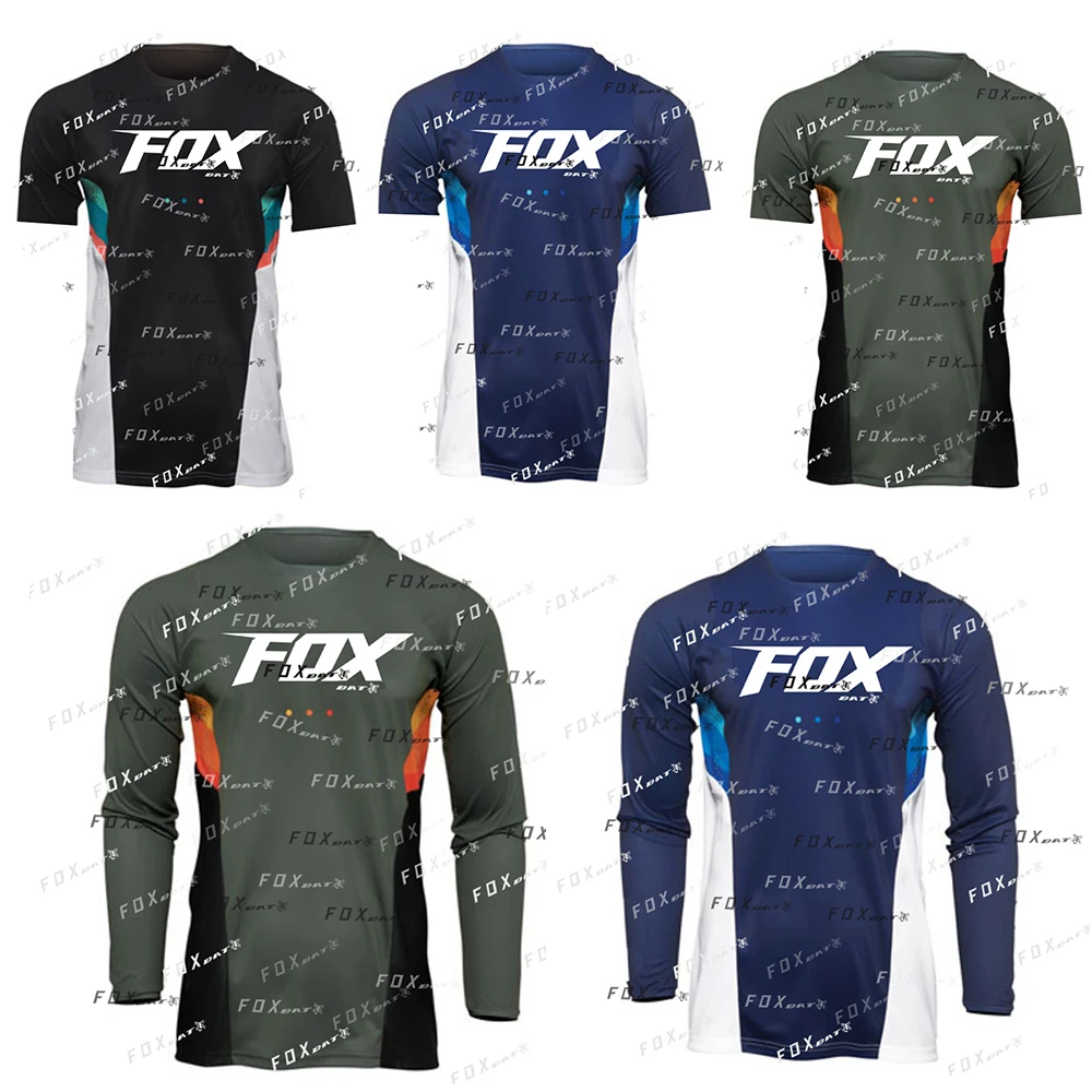 

Men's Cycling Jersey MTB Enduro Jersey BAT FOX Downhill Jersey Camiseta Motocross T-shirt Cycling Clothing Maillot ciclista