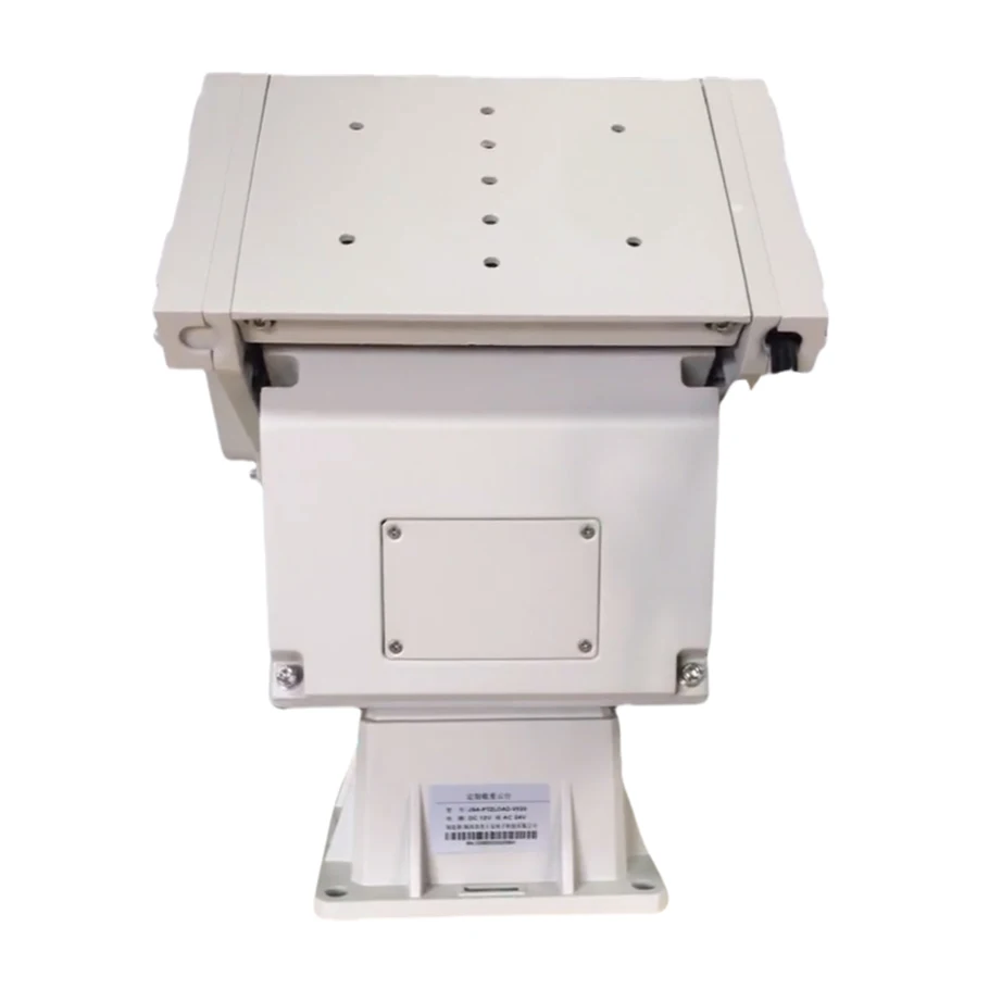 15~20Kg medium-duty pan tilt head,RS485 interface, worm gear transmission,support Pelco PTZ protocol and power-off self-locking