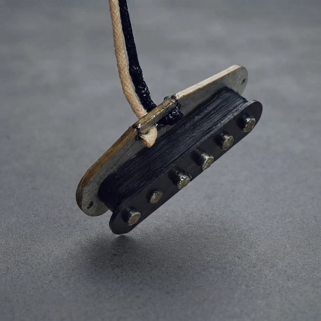 Alnico 5 Single Coil SSS Set, 70s Vintage Handmade, Rocker Tone, Neck Middle Bridge Mounting Screws for ST Style Guitars