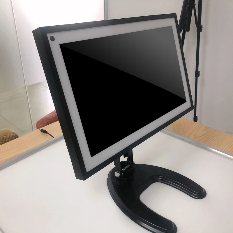 Full Motion Desk Stand for Echo Show 15 Screen Monitors Mount Bracket Dropship