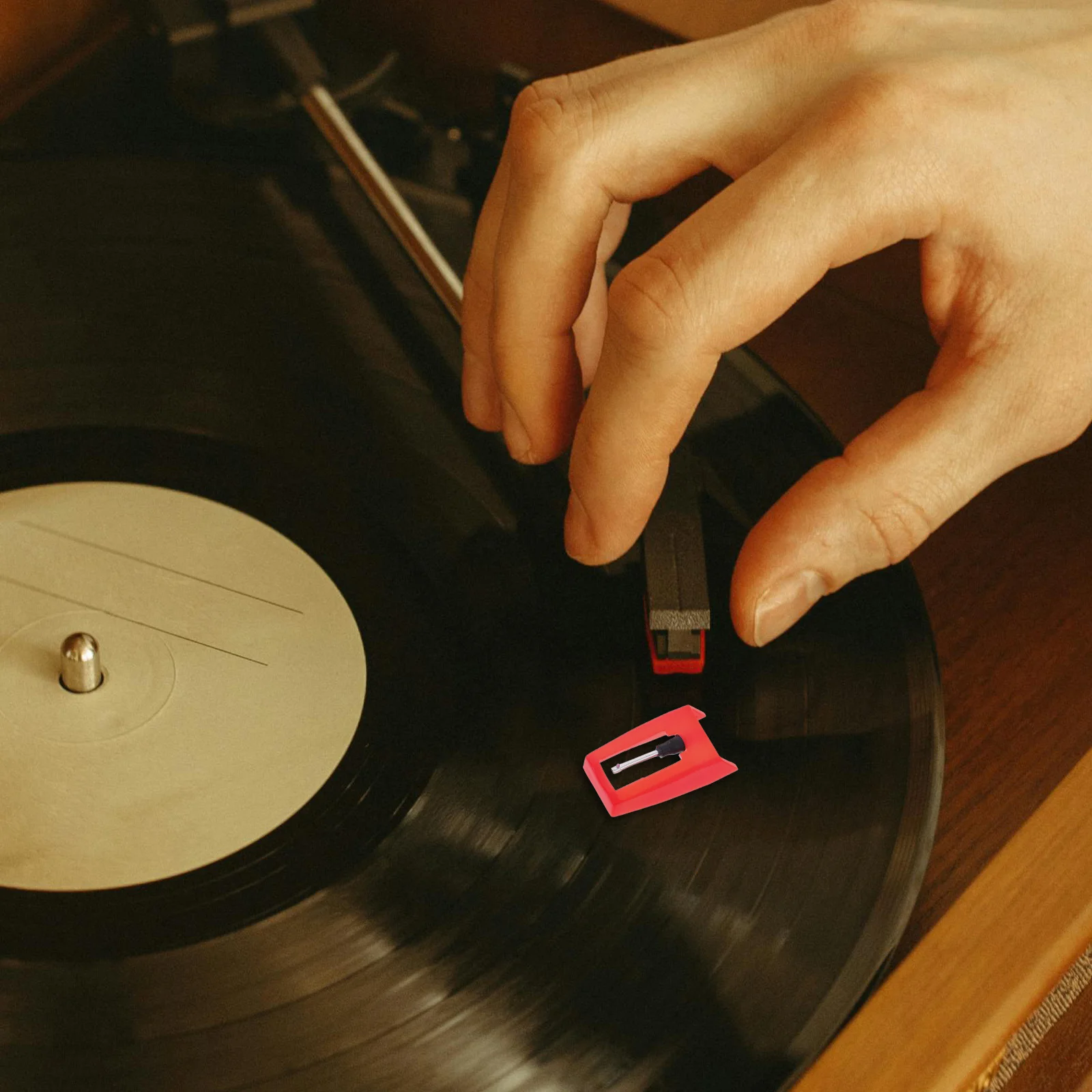 Spazzola stilo per aghi per dischi Il materiale ABS in lega di alluminio garantisce compatibilità ottimale L'ago per giradischi per cetriolo