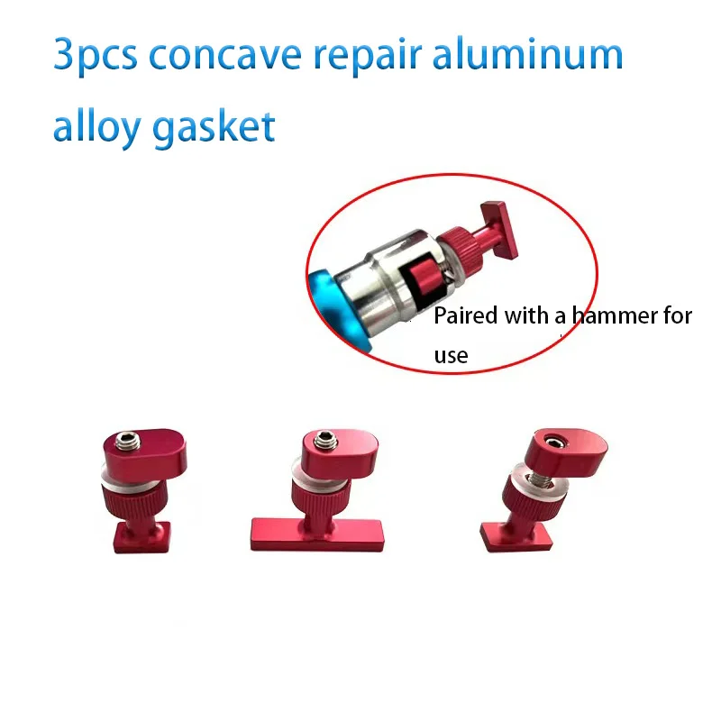 3PCSAutomotive Dent Repair Dent Iinesdent Ieveling Aluminum Alloy Circular Gasket Puller Accessories ﻿