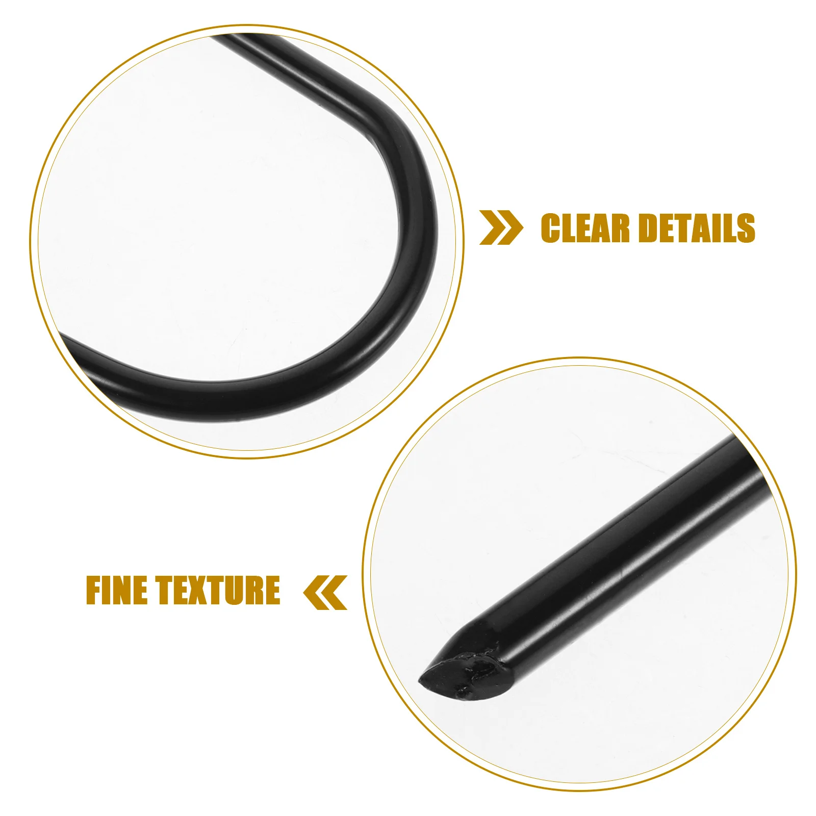 

4pcs Tent U-Shaped Heavy Duty Outdoor Ground Stakes For Camping Trampoline Garden Swing Canopy Fixing Iron Stakes