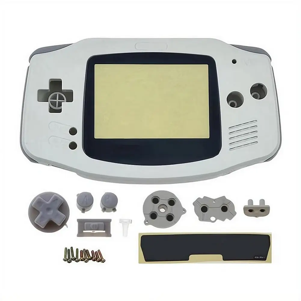 Ersatz-Komplettgehäuse-Kit DIY-Gehäuse Transparente Ersatzschale Vollständige Gehäuseabdeckung mit Tasten Maßgefertigt für Game Boy GBA – Detail 6
