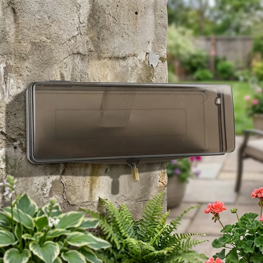 Lockable Outdoor Electrical Extension Box with 48 Output Holes for Weatherproof and Secure Power Management Outdoors