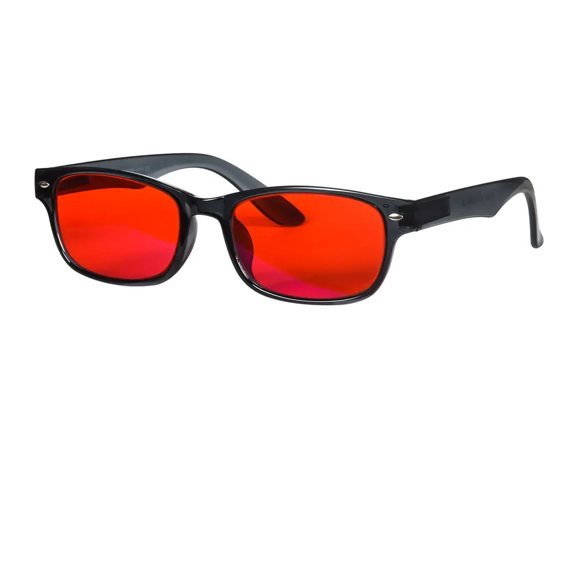 Red Lens Glasses Better Sleep Before The Bed Use Orange Lens Blue Light Filter Glasses for Long Time Use Plastic Frames