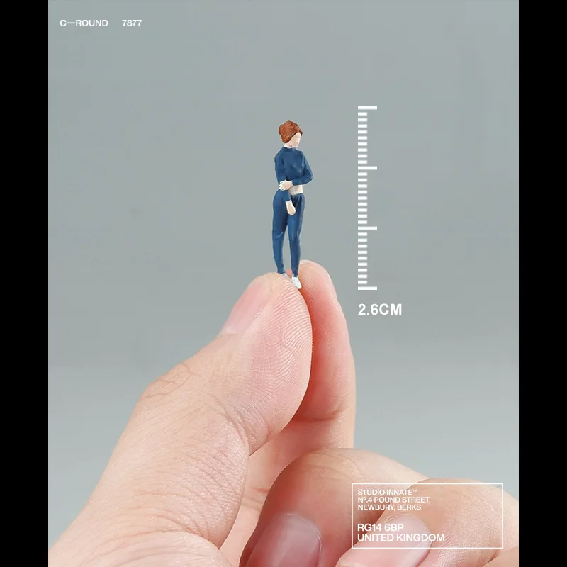 1:64 anime esportes menina mini boneca figura modelo em miniatura fotografia adereços modelo de cena diy mesa areia paisagismo ornamento presente