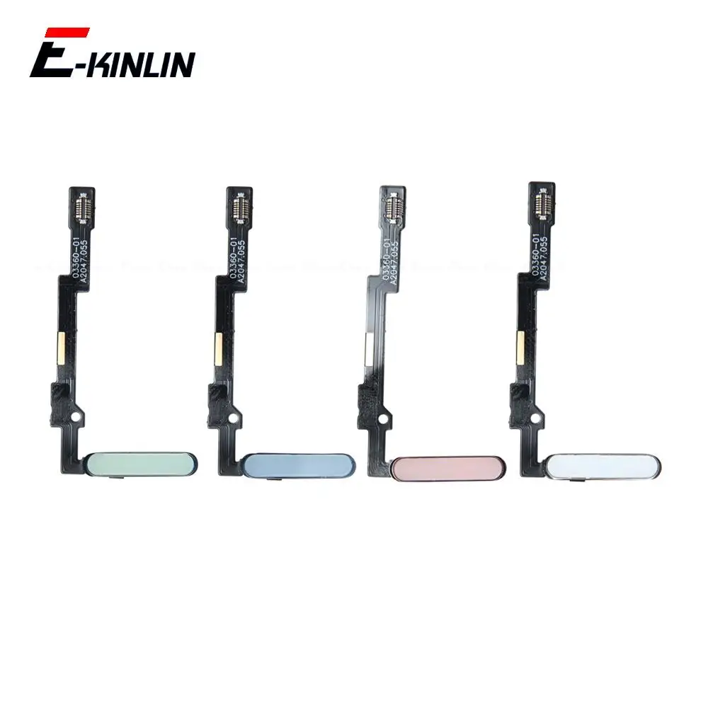 

Touch ID Fingerprint Connector Scanner Sensor Power Key Menu Button Flex Cable For iPad Air 4 A2316 A2325 A2072 mini 6 A2567