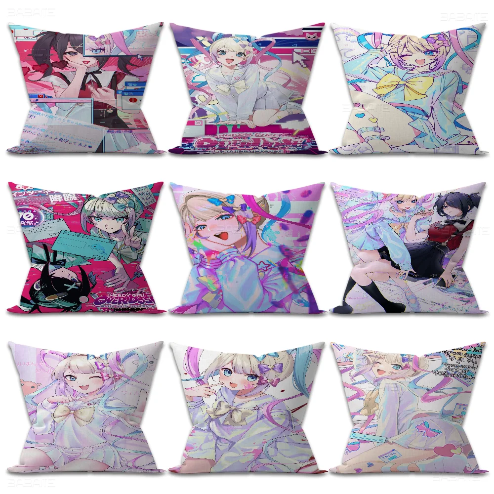 Needy Girl Overdose Game Personalized Pillow Cover Kids Bedroom Wild Party Decor Pillowcase Kid Birthday Shower Gift