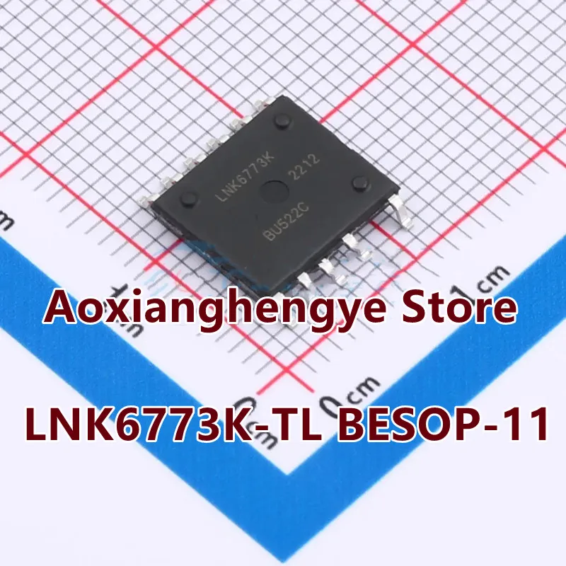 2PCS LNK6773K BESOP-11 Energy Efficient, High-Power Off-Line Switcher With Accurate Primary-Side Regulation (PSR)