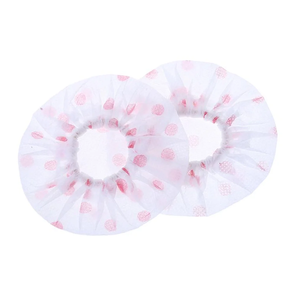 

66Pcs Microphone Cover Kit Replacement Cushions for Ktv Dance Ball Conference Room News Interviews Stage Performance White Red