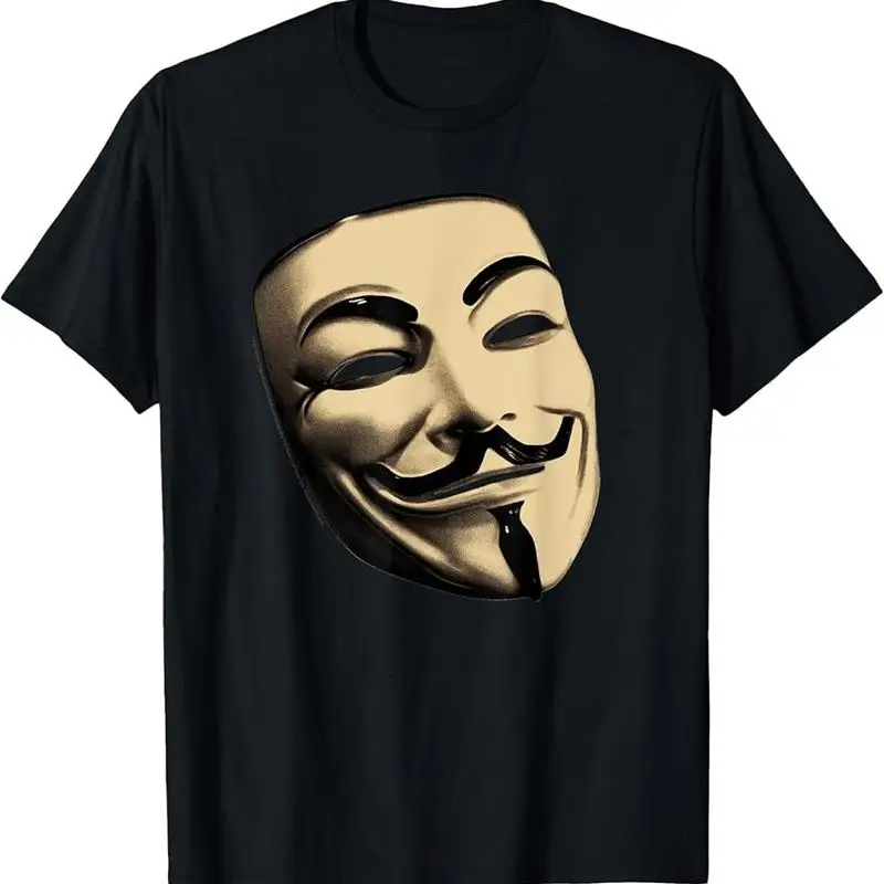 

V For Vendetta Mask T Shirt