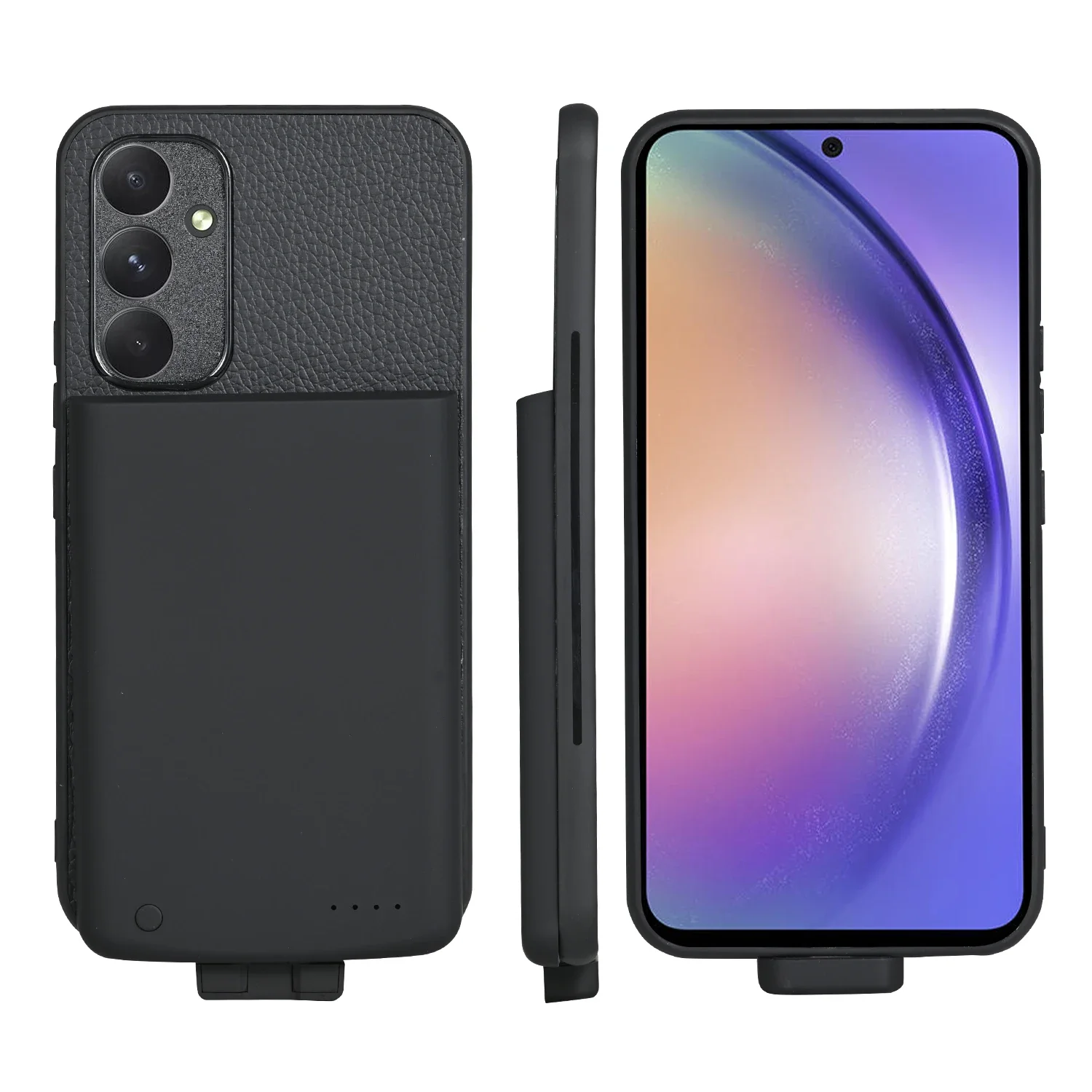 A54 5000mAh Slim Battery Charger Case For Samsung Galaxy A54 5G shockproof Extended Split power bank Magnetic Phone Case
