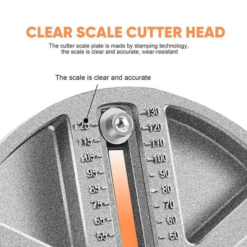 Outil de scie à poinçonner réglable pour le perçage, scie cloche, scie à poinçonner réglable diamètre 1,8-5 pouces, outils de travail du bois durables