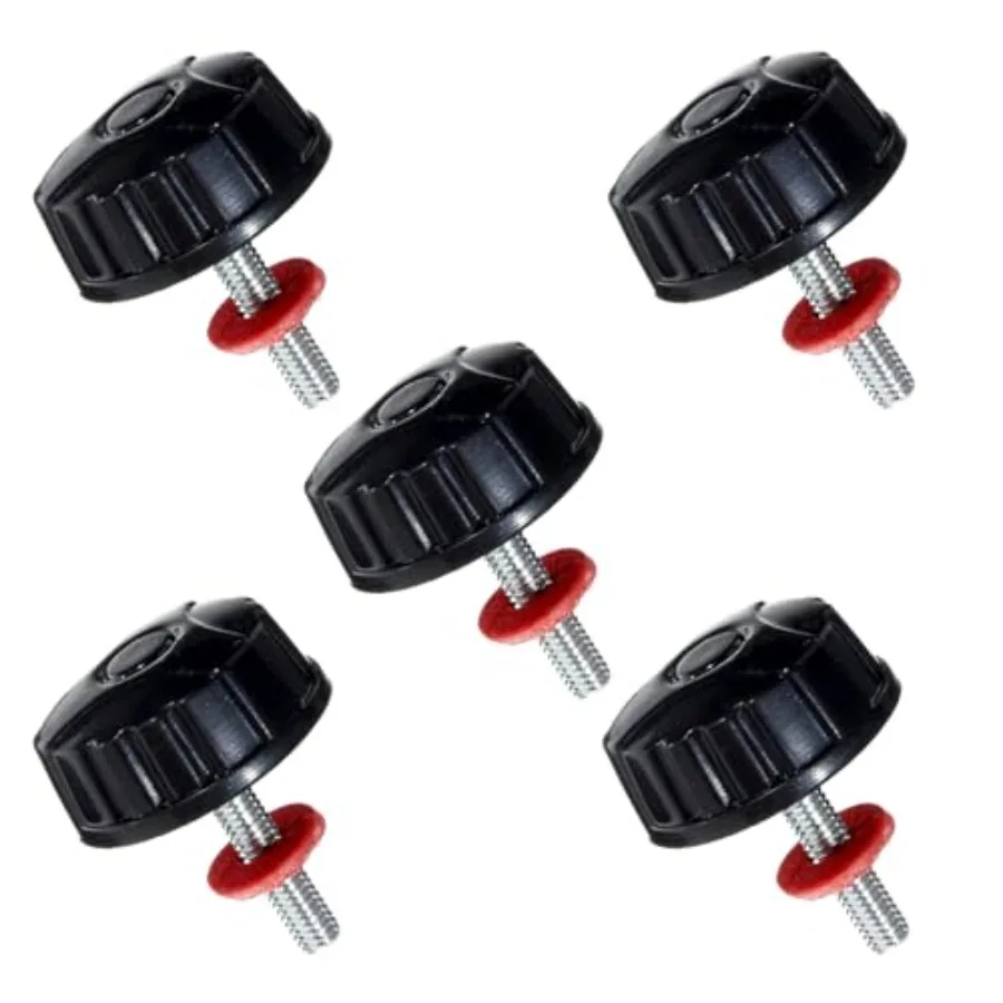 5 قطعة العالمي الصيد بكرة مقبض المسمار قبعات مسامير المكسرات قبعات الصيد بكرة استبدال أجزاء ل بكرات دوارة مقبض السلطة مقبض #1