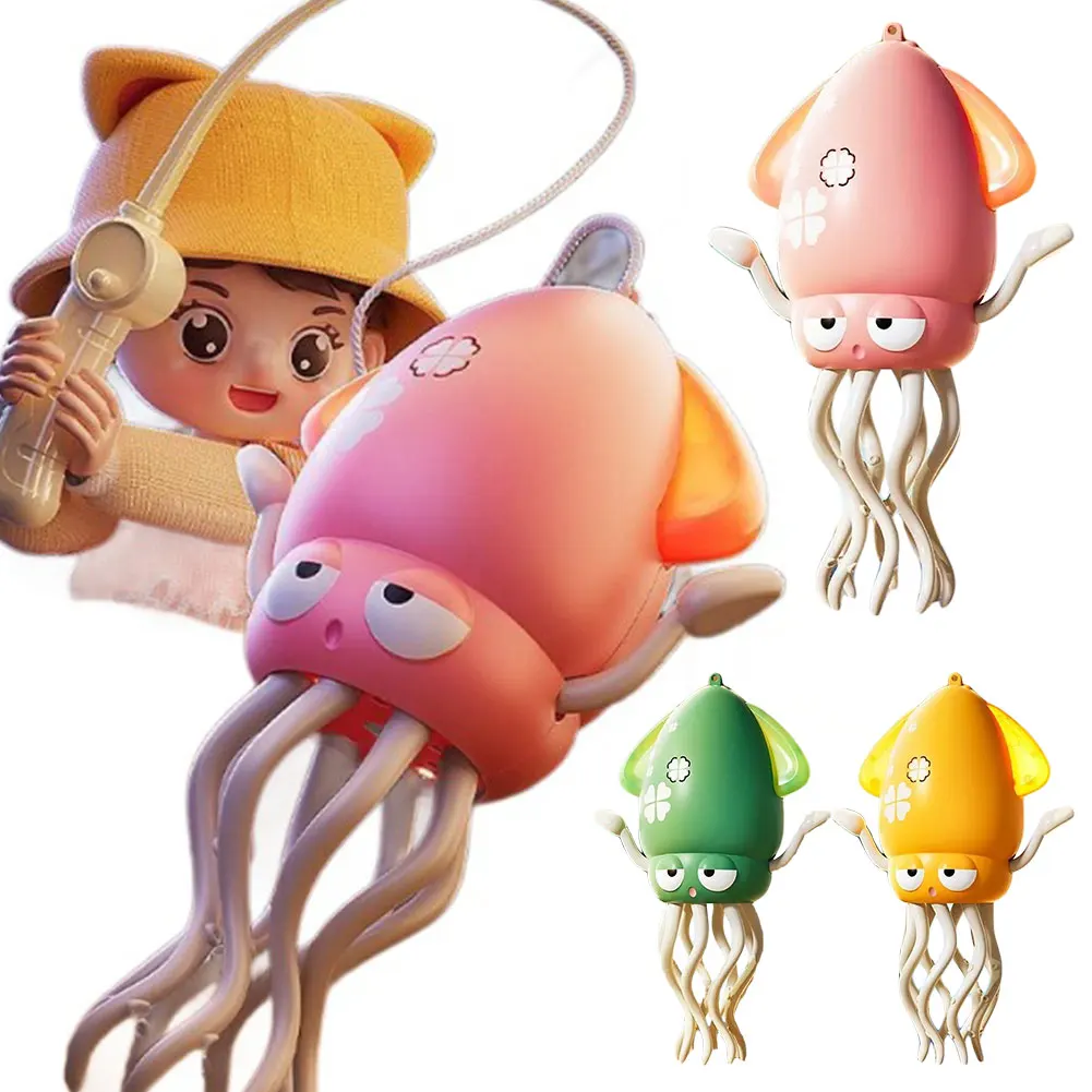 

Электрические автоматические осьминоги для предотвращения препятствий со светодиодной подсветкой и музыкой, креативные сумасшедшие 8-ноги, игрушки для ползания осьминогов