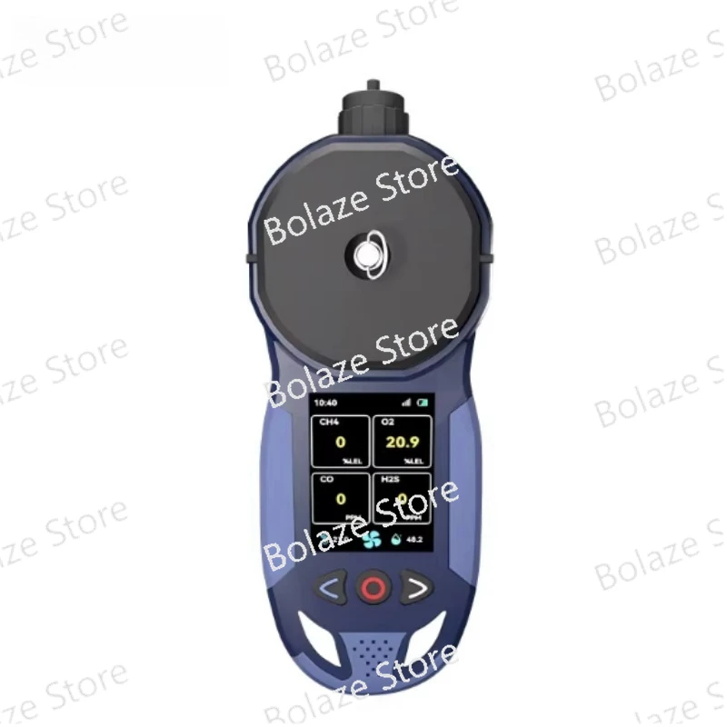 Portable adjustable four-in-one gas detector