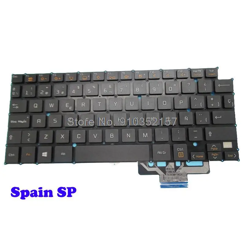 

13Z940 Keyboard For LG 14ZD950-G 14ZD950-L 14ZD960 14ZD960-G 14ZD960-L LG14Z95 LG14Z96 AR Arabia Spanish SP US English BR BraZil