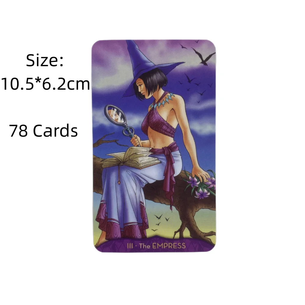 Teen Witch Tarot Cards A 78 Deck Oracle English Visions Divination Edition Borad Playing Games