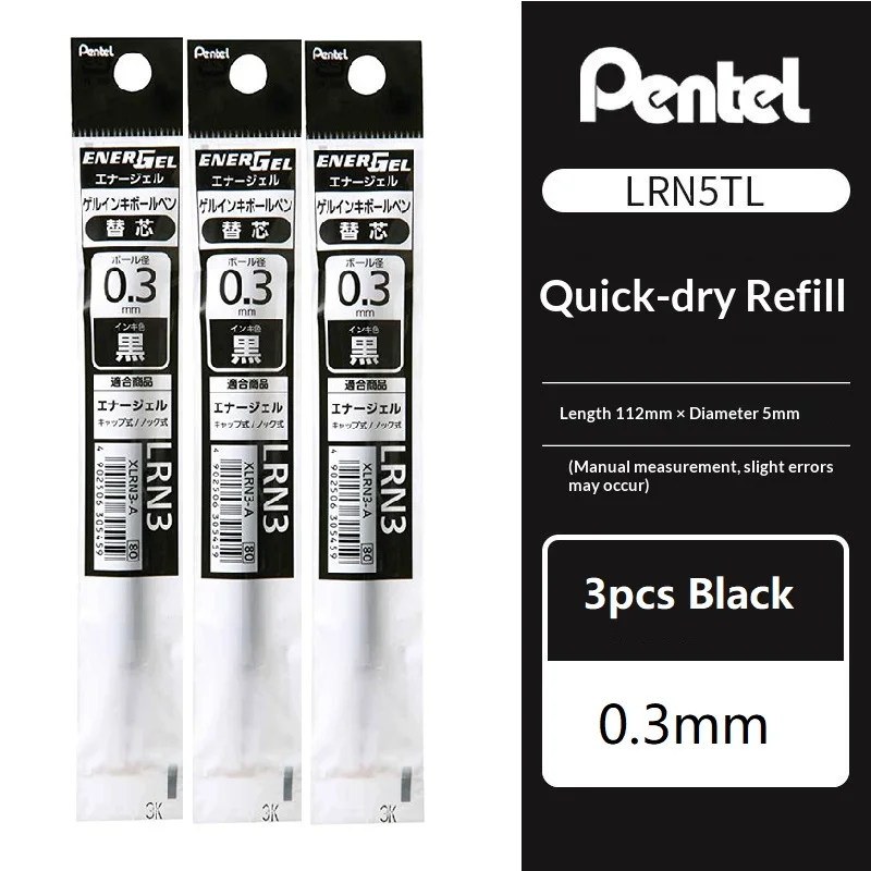 Pentel EnerGel Clena Retractable Gel Pen (Striped)