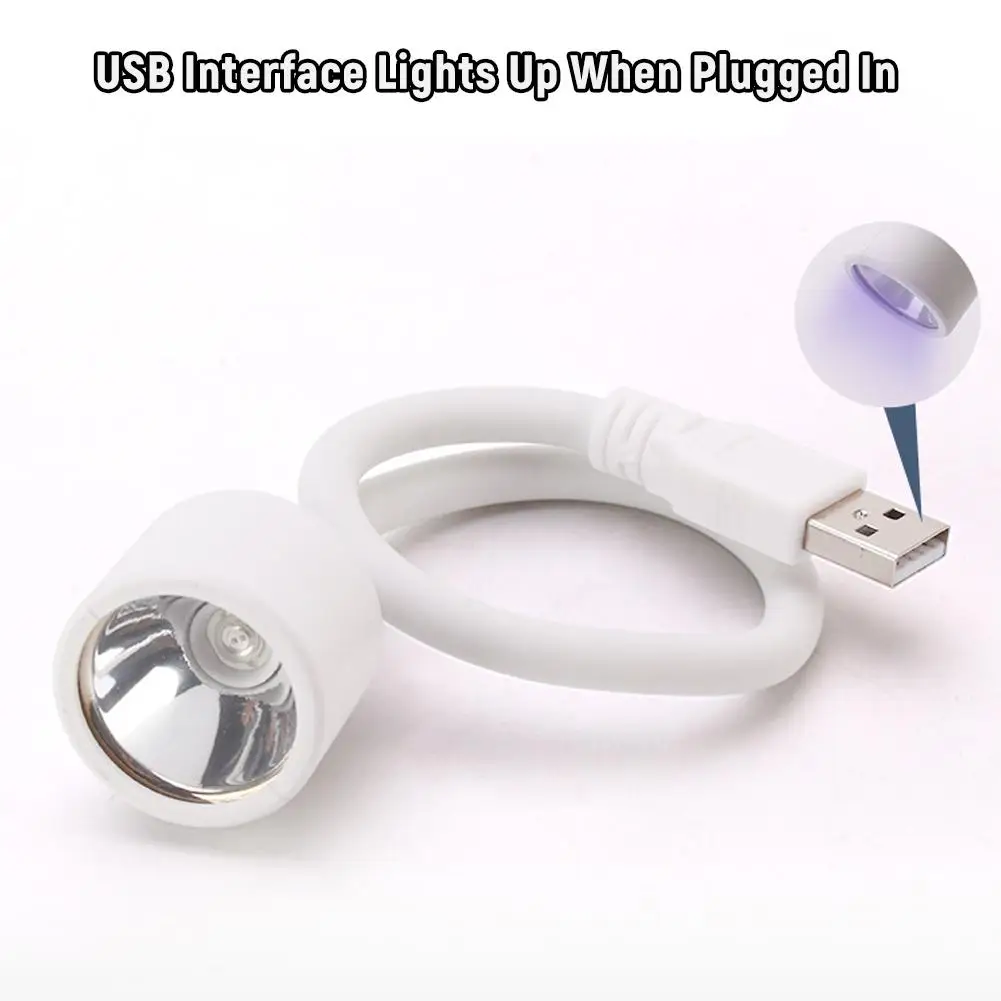 Mini lampe LED UV à séchage rapide, lampes de poche adhésives, lampe à ongles, sèche-ongles, outil de colle, D3E0