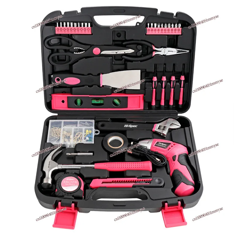 

Household electric drill electric hand tool set maintenance screwdriver multi-function toolbox