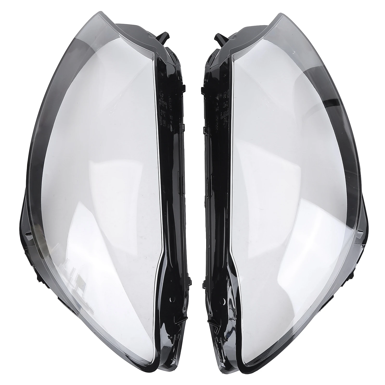 

Pair Front Headlight Lens Cover Left and Right Side Compatible for Mercedes Benz W205 C180 C200 C260L 2015-2018