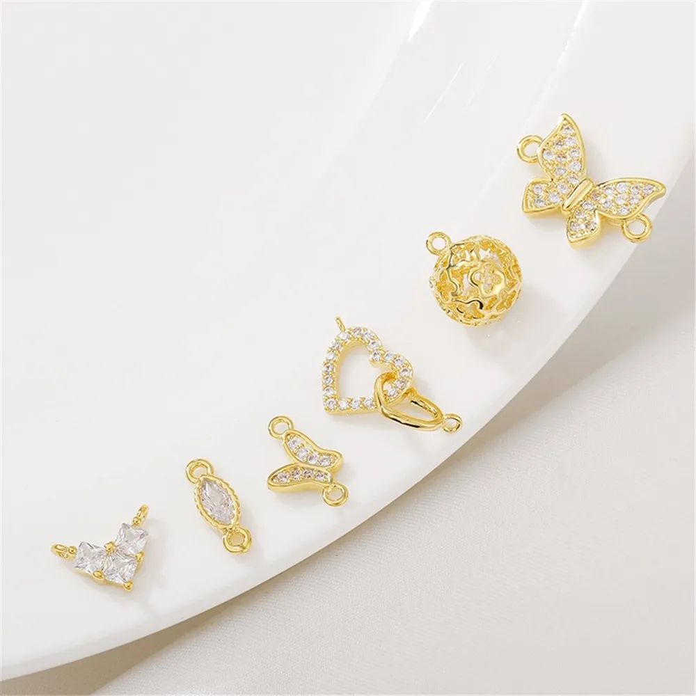 Рисунок 4 - 18-каратный позолоченный циркон в форме сердца