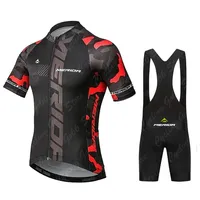 2025 Merida Cycling Jersey Set Summer Short Sleeve Breathable Men's MTB Bike Cycling Clothing Maillot Ropa Ciclismo Uniform Suit