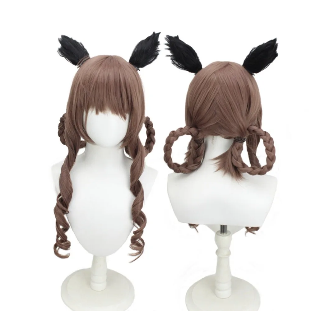 

Парик для косплея Gentildonna Uma Musume Pretty Derby, термостойкие каштановые волосы
