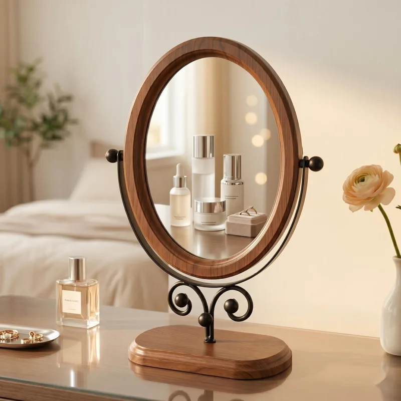 espejo-de-maquillaje-ovalado-giratorio-para-escritorio-angulo-ajustable-elegante-y-estetico-para-dormitorio-mesa-de-dormitorio-regalo-de-cumpleanos-para-mujeres-y-adolescentes
