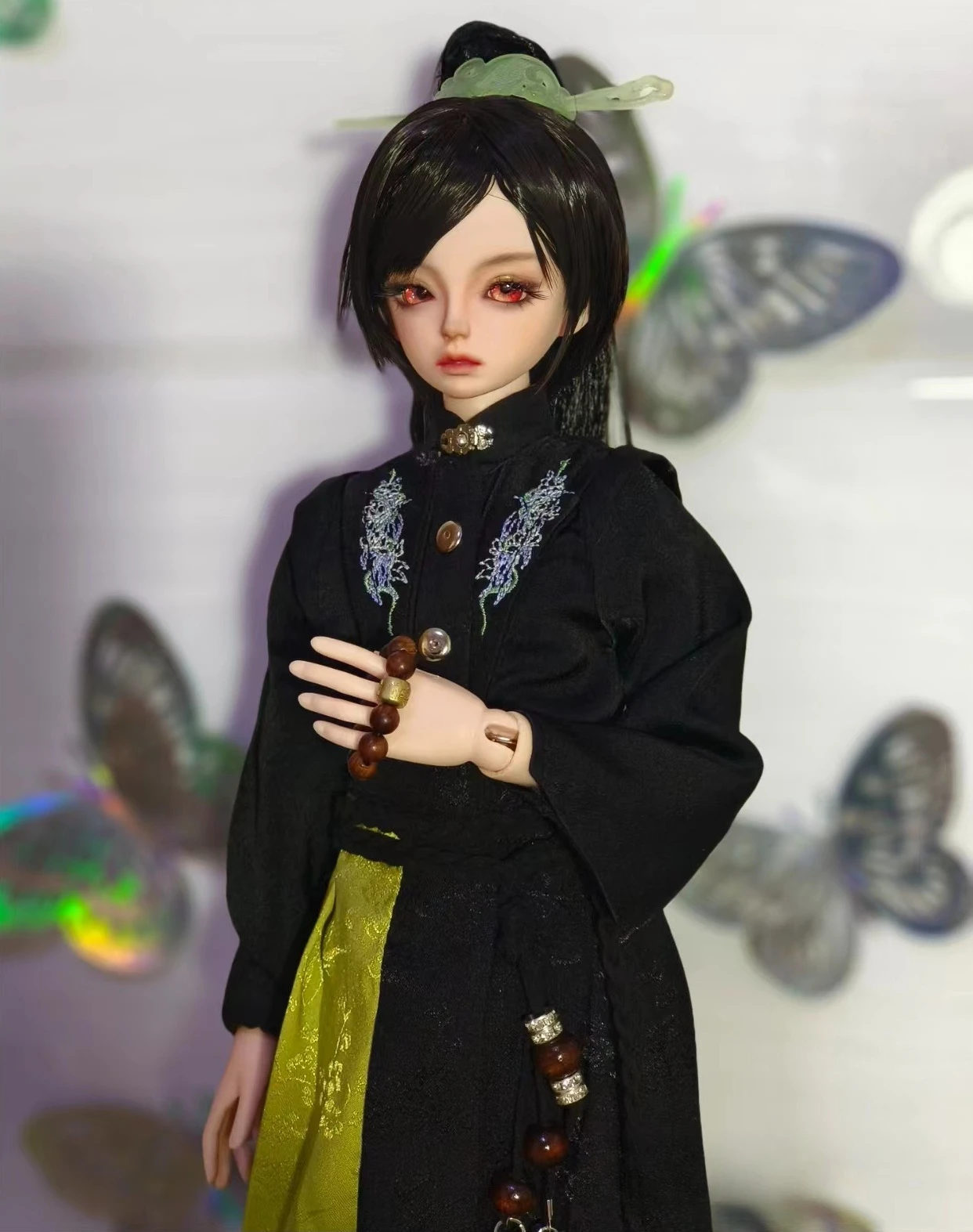 

Кукольный костюм 1/4 для куклы Bjd 40/45 см, древний китайский набор, красивые нарядные игрушки, игровой домик, аксессуары для кукол, без куклы