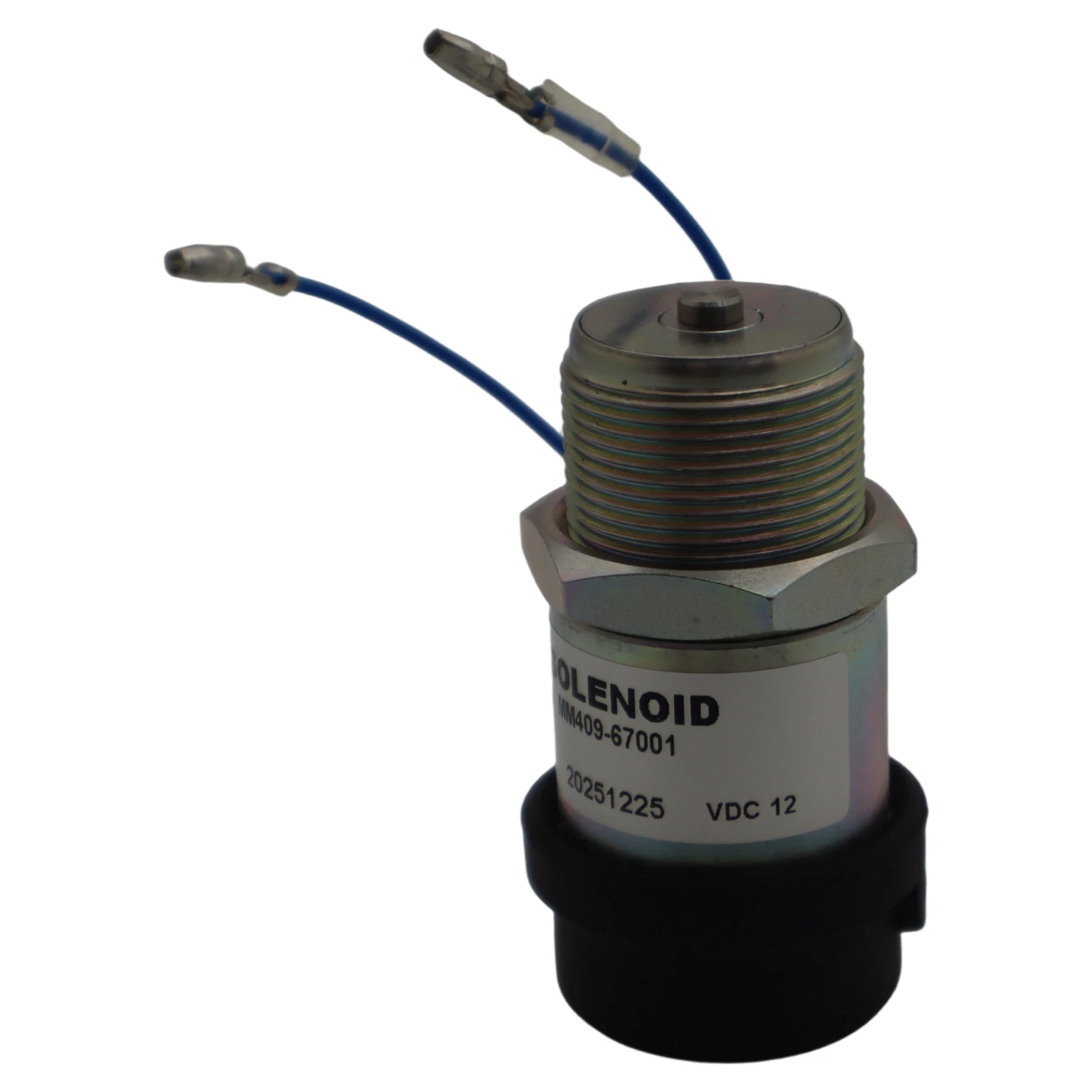 12V Fuel Shutoff Stop Solenoid 195-8411 For Caterpillar CAT 304 305 303 302.5C