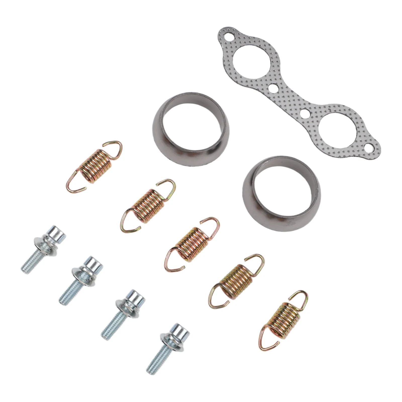 for exhaust Muffler Gasket Seal Spring Kit for Polaris for atv 600 700 800 for frontier Models for OEM 5811511 and 3610047