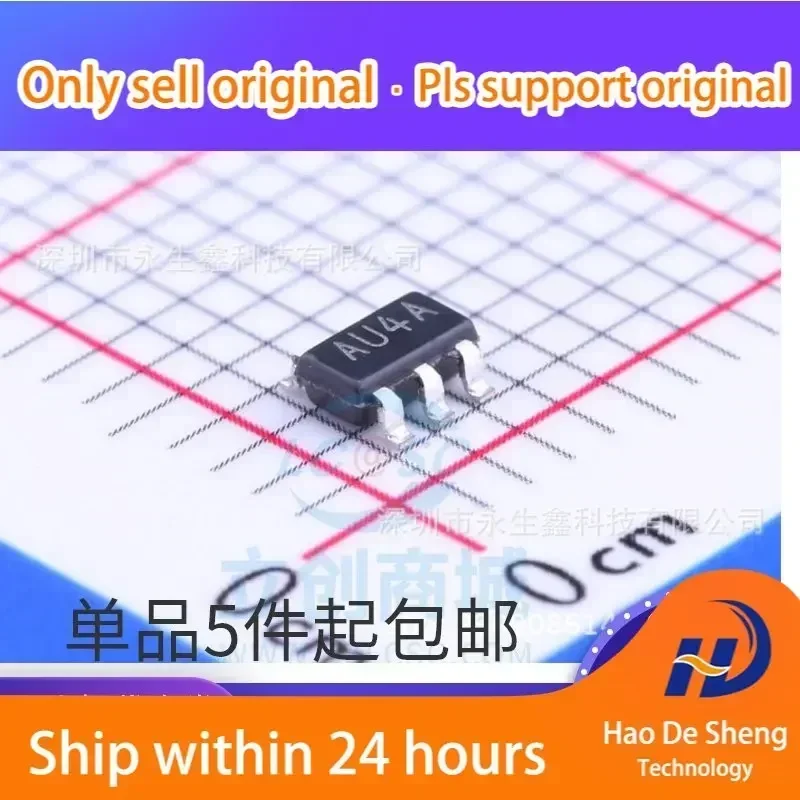 10PCS/LOT LM7321MFX/NOPB LM7321MF SOT-23-5  AU4A New Original In Stock
