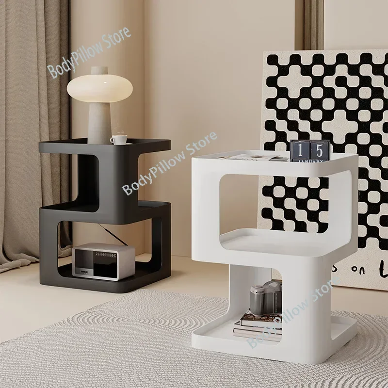 Modern Luxury Side Table Sofa Cabinet Living Room Personality Creative Bedside , Nordic Mini Small  Coffee  New