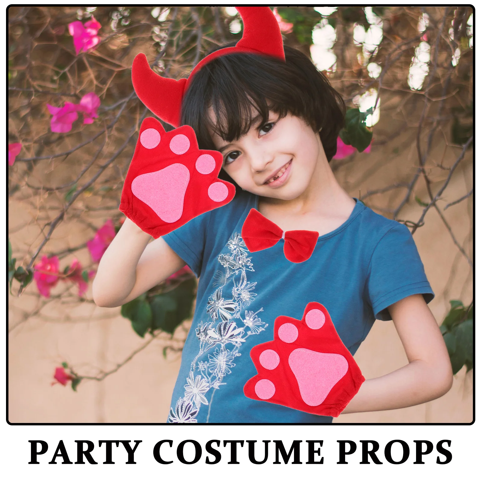 1Set Halloween Devil Horns Headband Kids Cosplay Costume Party Birthday Dress Up Hairband Devil Ears Hairband Devils Ears