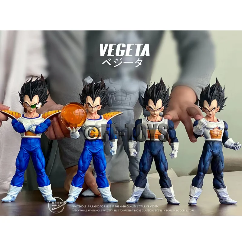 Anime Dragon Ball Z GK Vegeta Figure 4 Forms Majin Vegeta Figurine 28CM PVC Action Figures Collection Model Toys Gifts