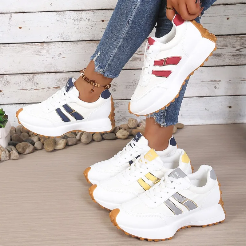 

Women Sneakers Fashion Luxury Casual Platform Designer Shoes Lightweight Comfortable Loafers Outdoor Soft Soled Female Sneakers