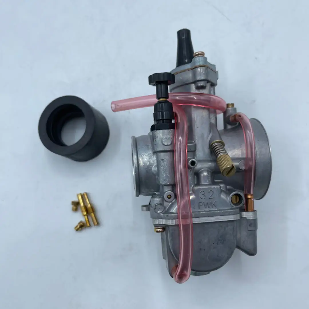 Carburetor For Keihin PWK32 2-Stroke Racing Flat Side OKO KOSO 32mm ATV