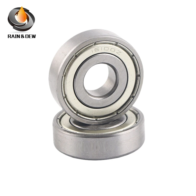 2PCS Deep Groove 16100ZZ 10x28x8mm Ball Bearings ABEC-7 Bike Wheels Bottom Bracket Repair Bearing