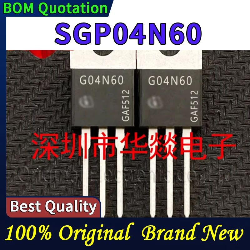 SGP04N60 G04N60 متوفر في المخزون، شحن خلال 48 ساعة، غلاف هاتف صلب من البولي كربونات.