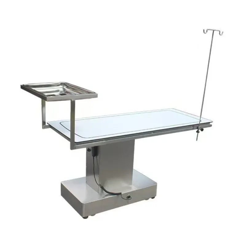 

Pet operating table 304 stainless steel hydraulic lifting operating table