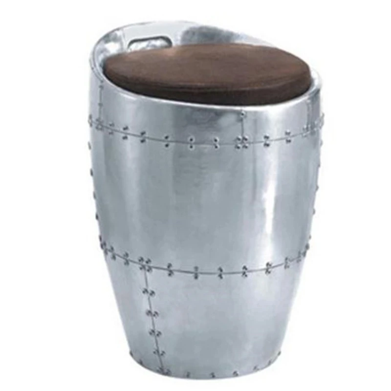 

Aluminum leather stool Aluminum leather stool leather