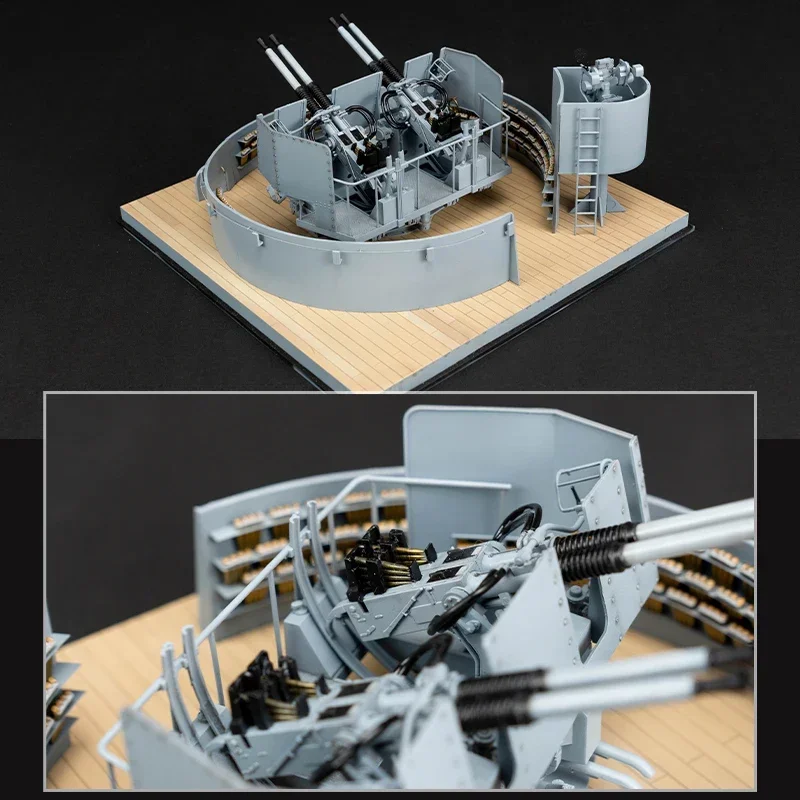 Zimi Model Assembly Model Kit ZM53001 US Navy 40mm Quad Bofors AA Gun Mount 1/35