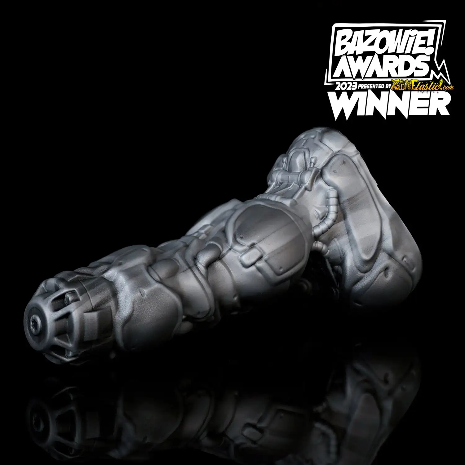 Nothosaur ROCCO Dildo sexy toys  Steel Grey Black