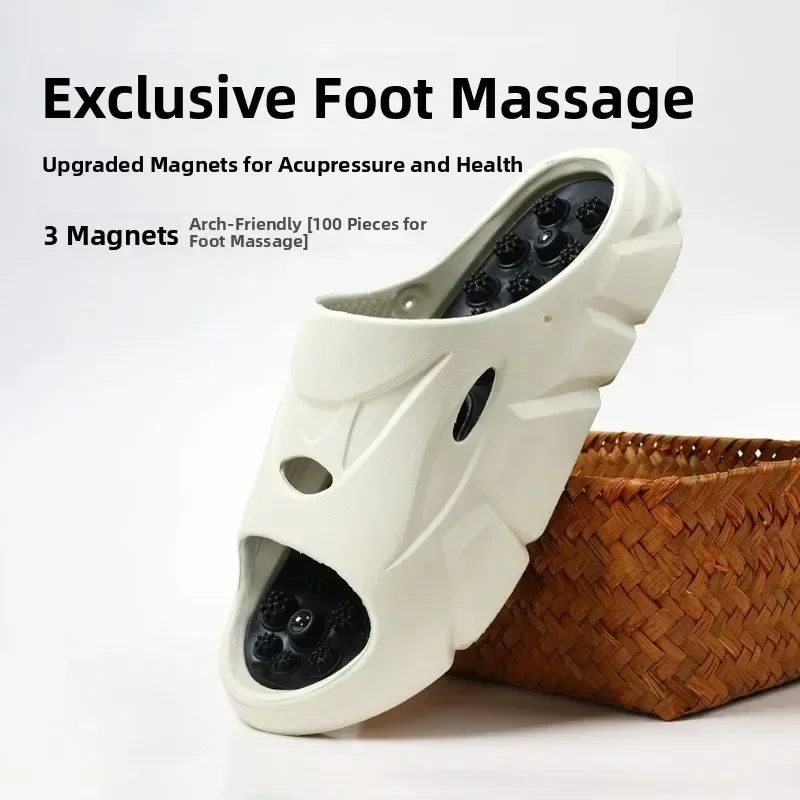 Outdoor Fashionable Slip-On Shoes Summer Acupoint Pressure Massage Slippers Casual Home Wear for Men And Women Couples
